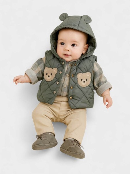 طقم بيبي 4 قطع elegant newborn