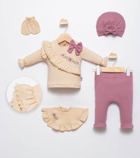 طقم تركي بيبي بورن 5 قطع