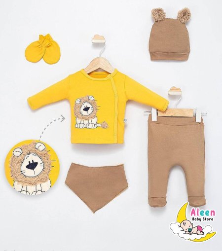 طقم تركي بيبي بورن 5 قطع