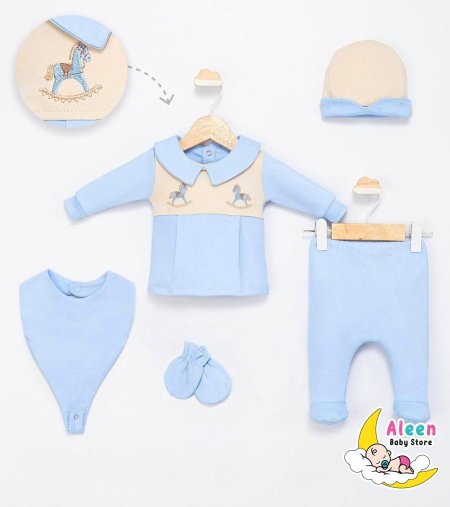 طقم تركي بيبي بورن 5 قطع