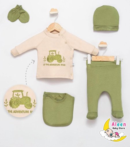 طقم تركي بيبي بورن 5 قطع