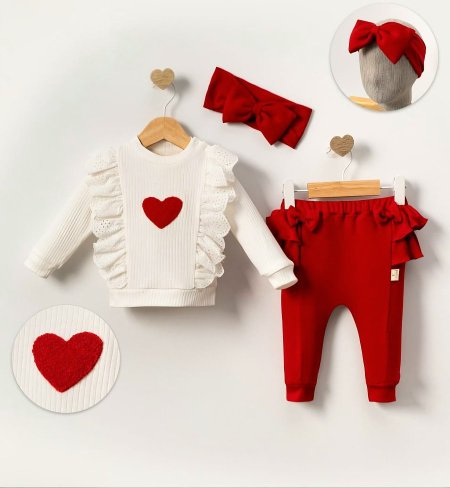 طقم قطن تركي 3 قطع