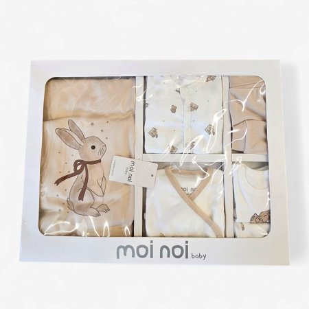 طقم استقبال بيبي 10 قطع الأرنب