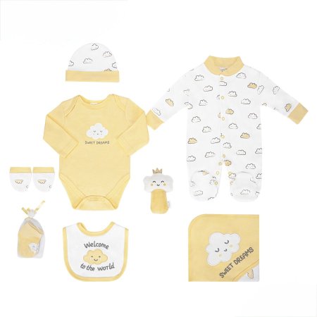 طقم بيبي 8 قطع sweet dreams