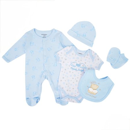 طقم قطن 5 قطع baby angel