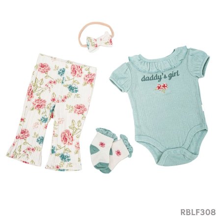 طقم بيبي عملي  daddy girl