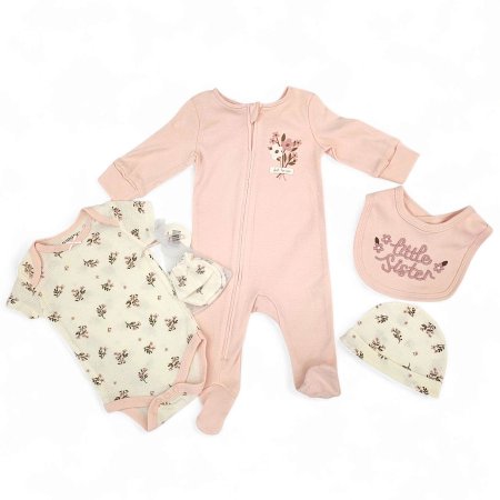طقم بيبي 5 قطع little sister