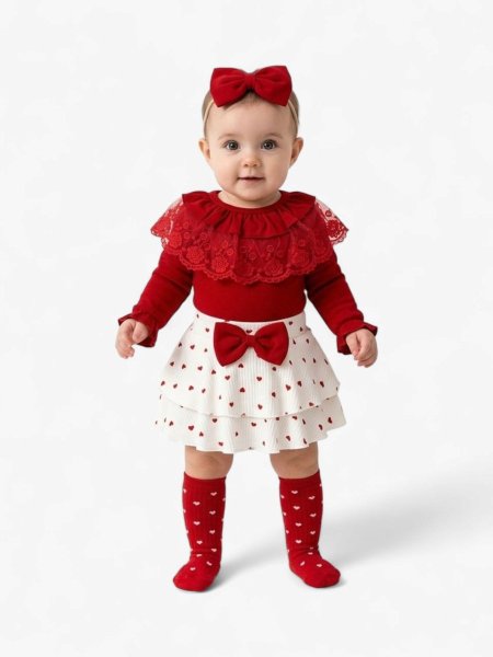 فستان مع تنورة