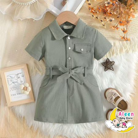 فستان سبور نص كم little princess
