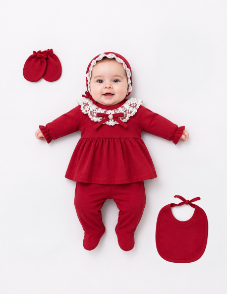 طقم بيبي تركي 5 قطع Nonna Baby