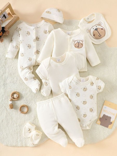 طقم استقبال 8 قطع cute bear