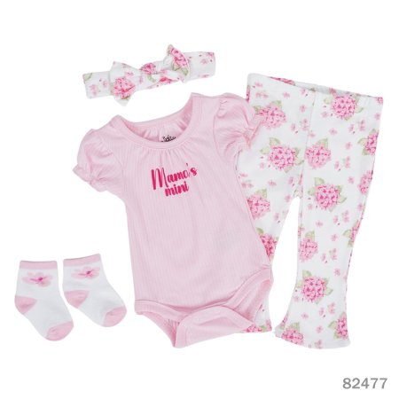 طقم عملي 4 قطع زهر Mama's mini