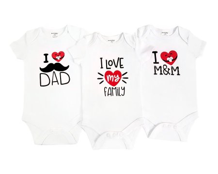 طقم تبانات نص كم love family