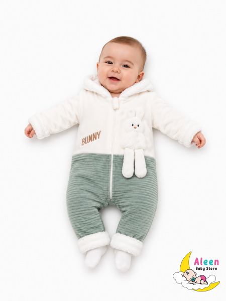 افرهول شتوي مبطن فرو ارنب bunny 🐰