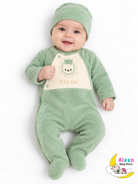 افرهول مخمل تركي little lion 🦁