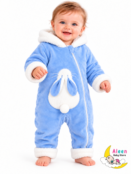 افرهول شتوي مبطن فرو  ارنوب cute baby 🐰