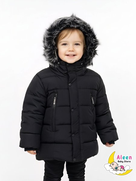 سترة طاقيه فرو