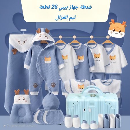 شنطة جهاز بيبي الغزال