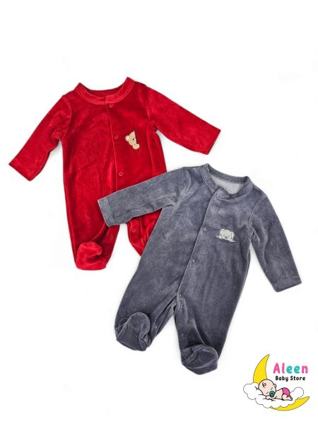 طقم توينز مخمل دبدوب