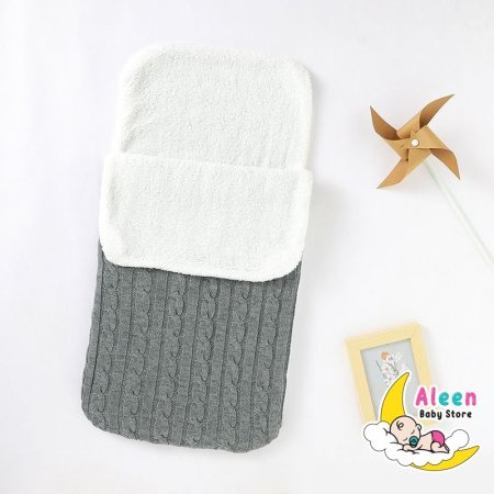 كوت صوف مبطن فرو