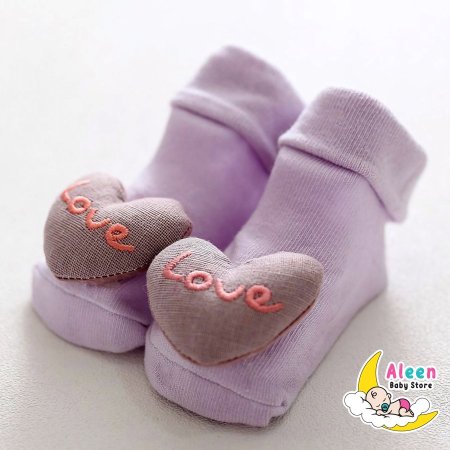 قلب حب بنفسجي