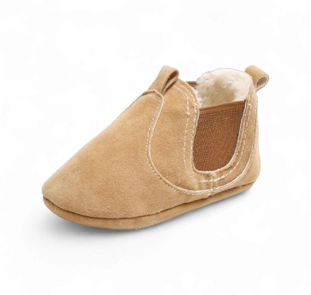 حذاء بيبي جوخ مبطن فرو